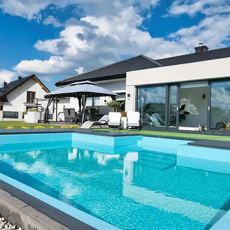 Dom Z Basenem I Jacuzzi Do 10 Osob Zator Willa Luxhouse Exterior foto